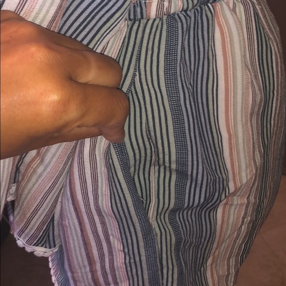 OFF THE SHOULDER SHORTS ROMPER - Picture 5 of 8